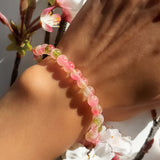Hawaiian Summer Agate Crystal Bracelet