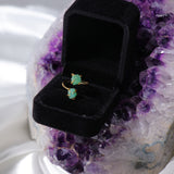 Double The Attention Amazonite Ring