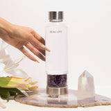 Amethyst Crystal Water Bottle.