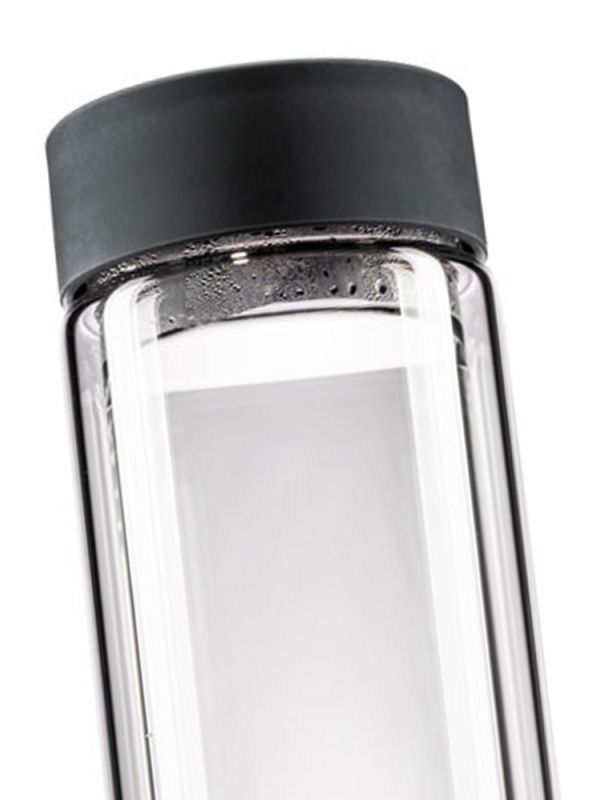 VIA HEAT "LOVE" Crystal Water Bottle