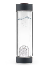 VIA HEAT "Diamonds" Crystal Water Bottle