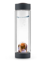 VIA HEAT "Five Elements" Crystal Water Bottle